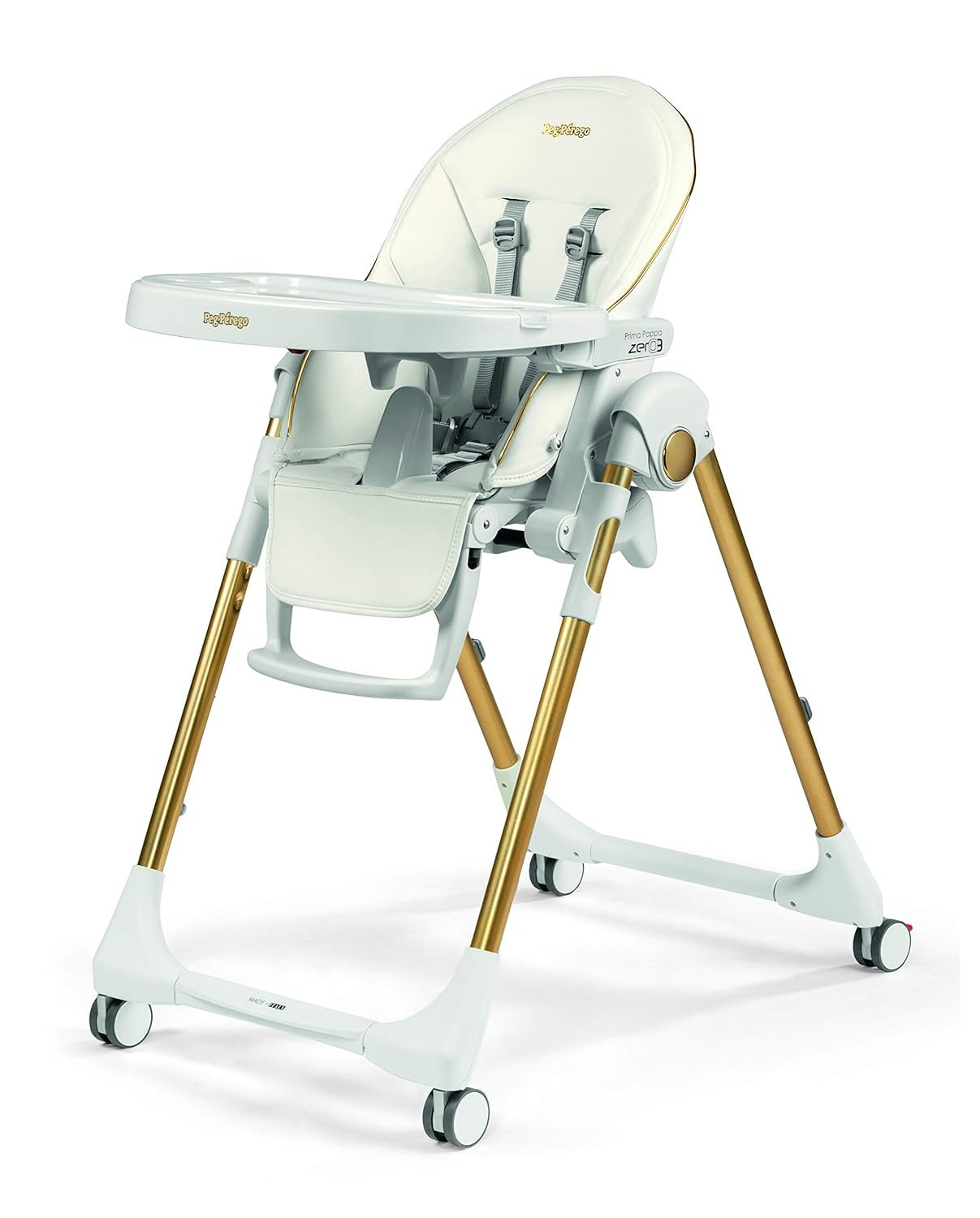 Prima Pappa Zero 3 High Chair for Newborns to 3 Years - Gold