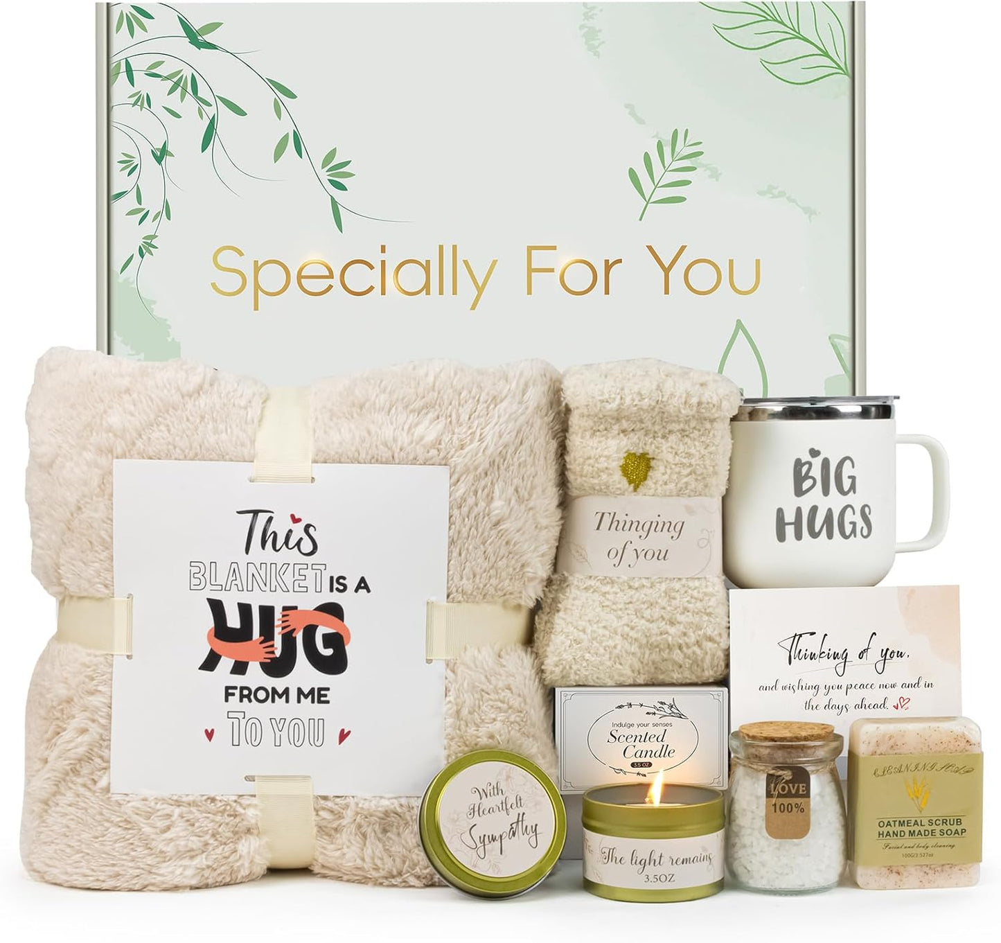 Sympathy Gift Baskets for Loss of Loved One - Comfort Care Package