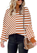 Womens Sweaters Casual Crewneck Batwing Sleeve Oversized Pullover oen