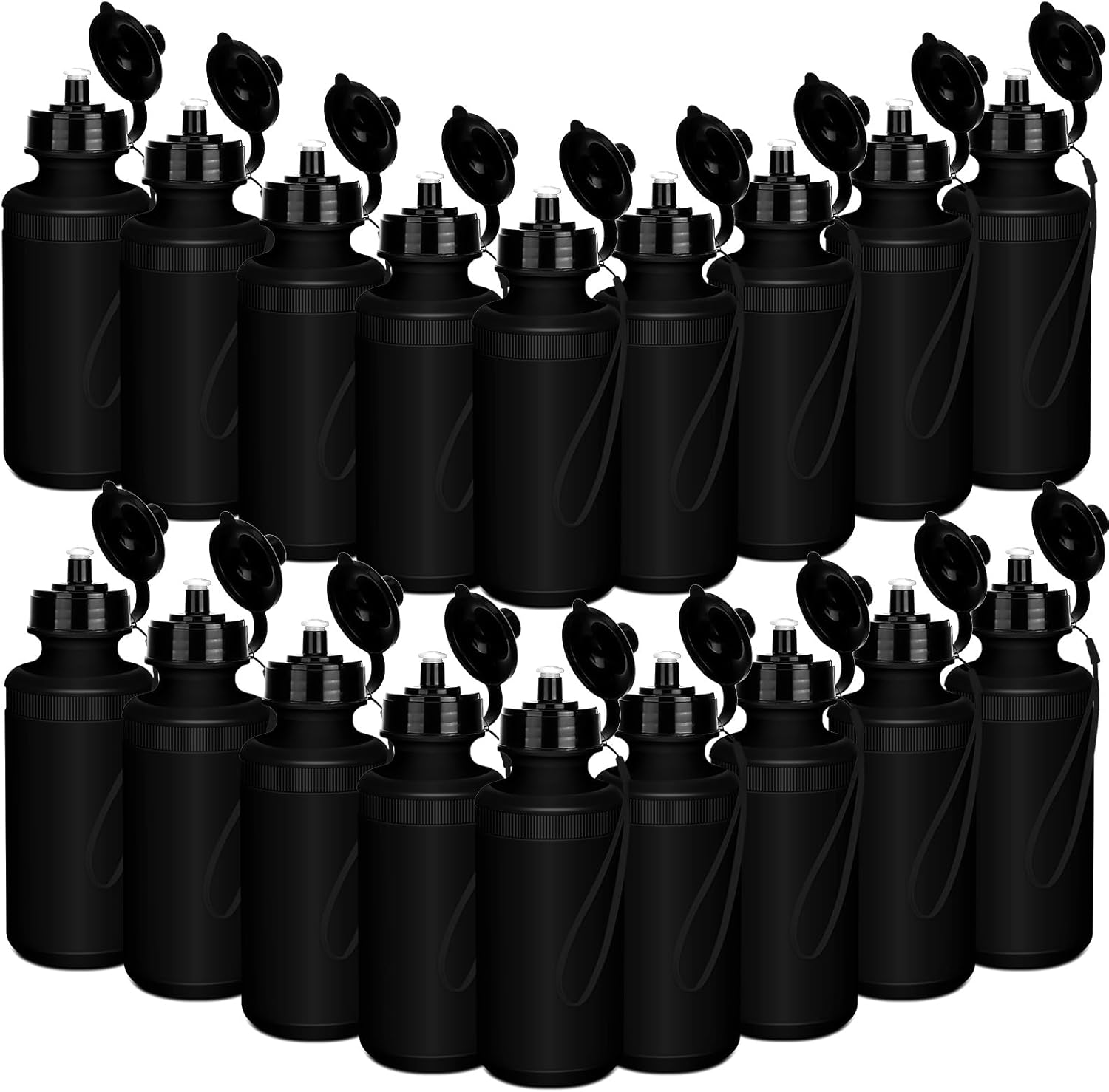 36 Pcs Sport Water Bottles Bulk for Team and Outdoor Activities