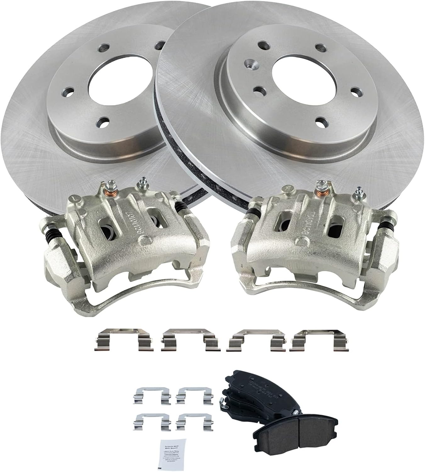 TRQ Front Brake Pad & Rotor Kit for Chevrolet Captiva Sport