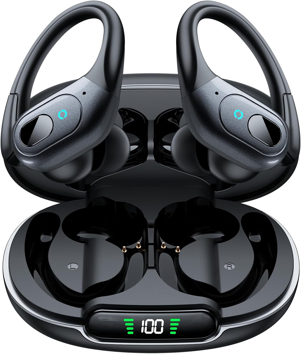 Active Noise Cancelling Earbuds with 90Hrs Playback for Sports