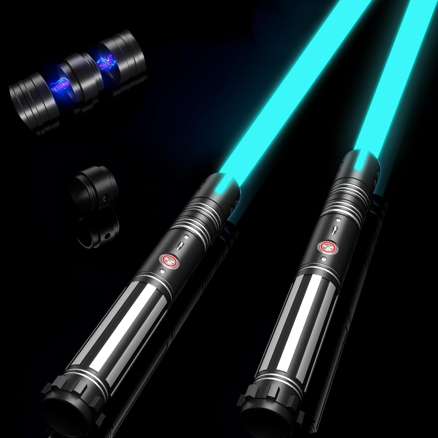 Vibrant Light-Up Lightsaber: 24 Colors, 4 Modes, 6 Sounds