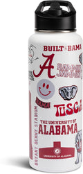 Licensed NCAA 34oz Team Spirit Water Bottle - Insulated 34oz