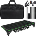 Music-Sync Lighting Guitar Pedal Board with Dynamic LED Effects