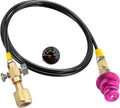Edsumey Co2 Adapter: Quick Connect Hose for Soda Machines