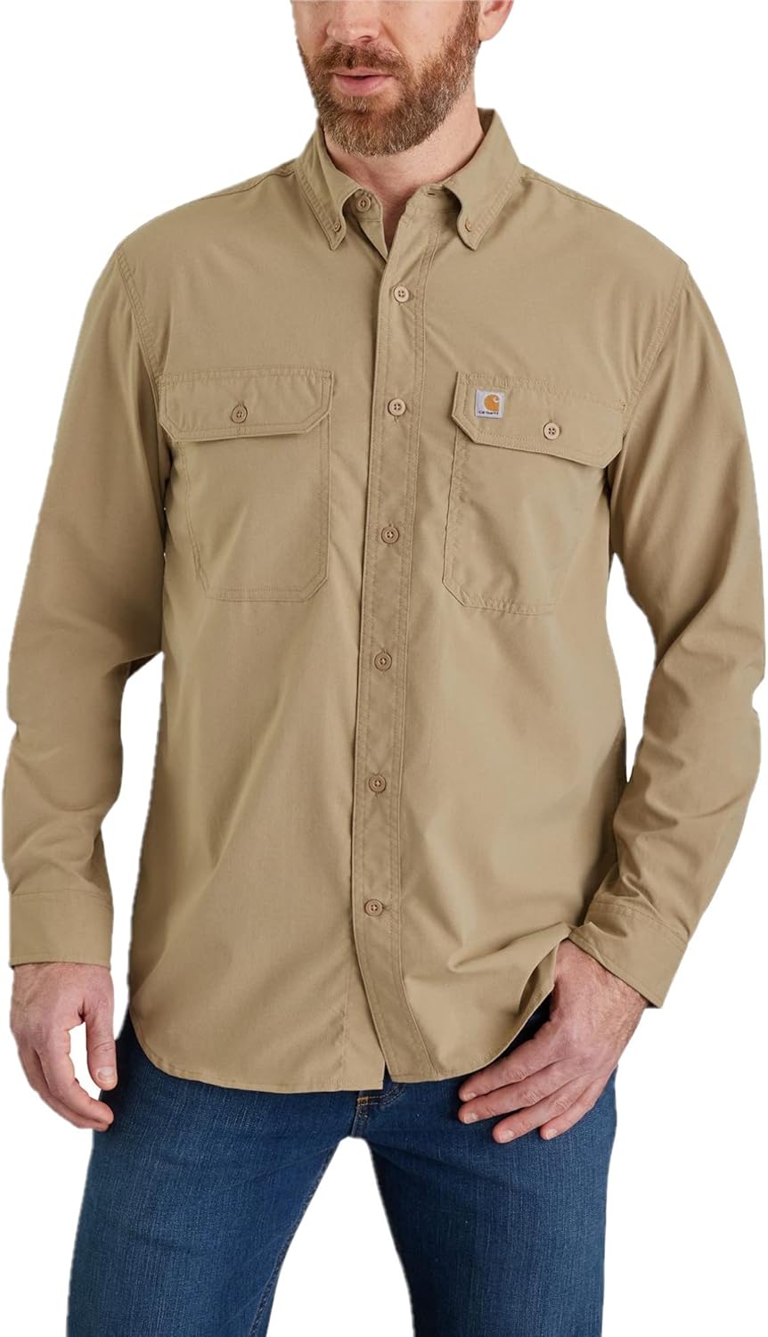 Carhartt Men's 105291 Force Lightweight Long-Sleeve Shirt Review