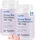 Curist Fexofenadine Hydrochloride 180 mg Hives Relief - 24 Hour