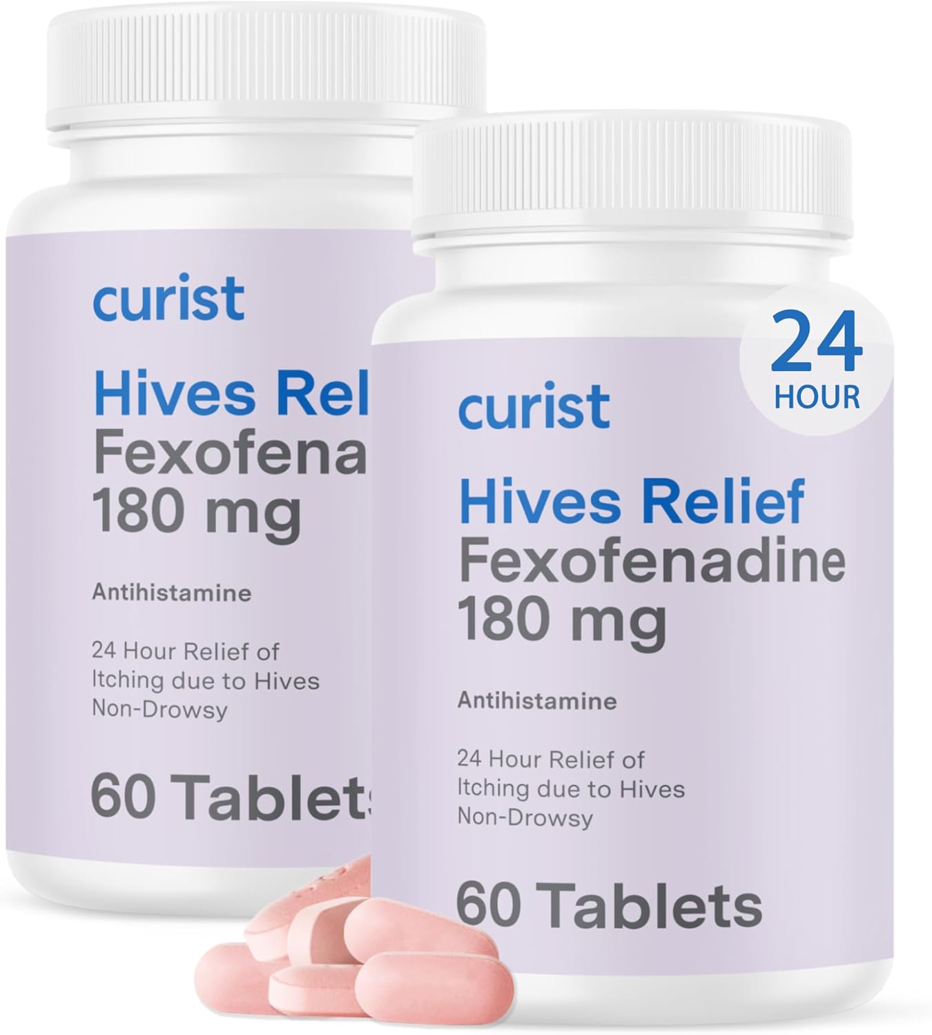Curist Fexofenadine Hydrochloride 180 mg for Hives Relief