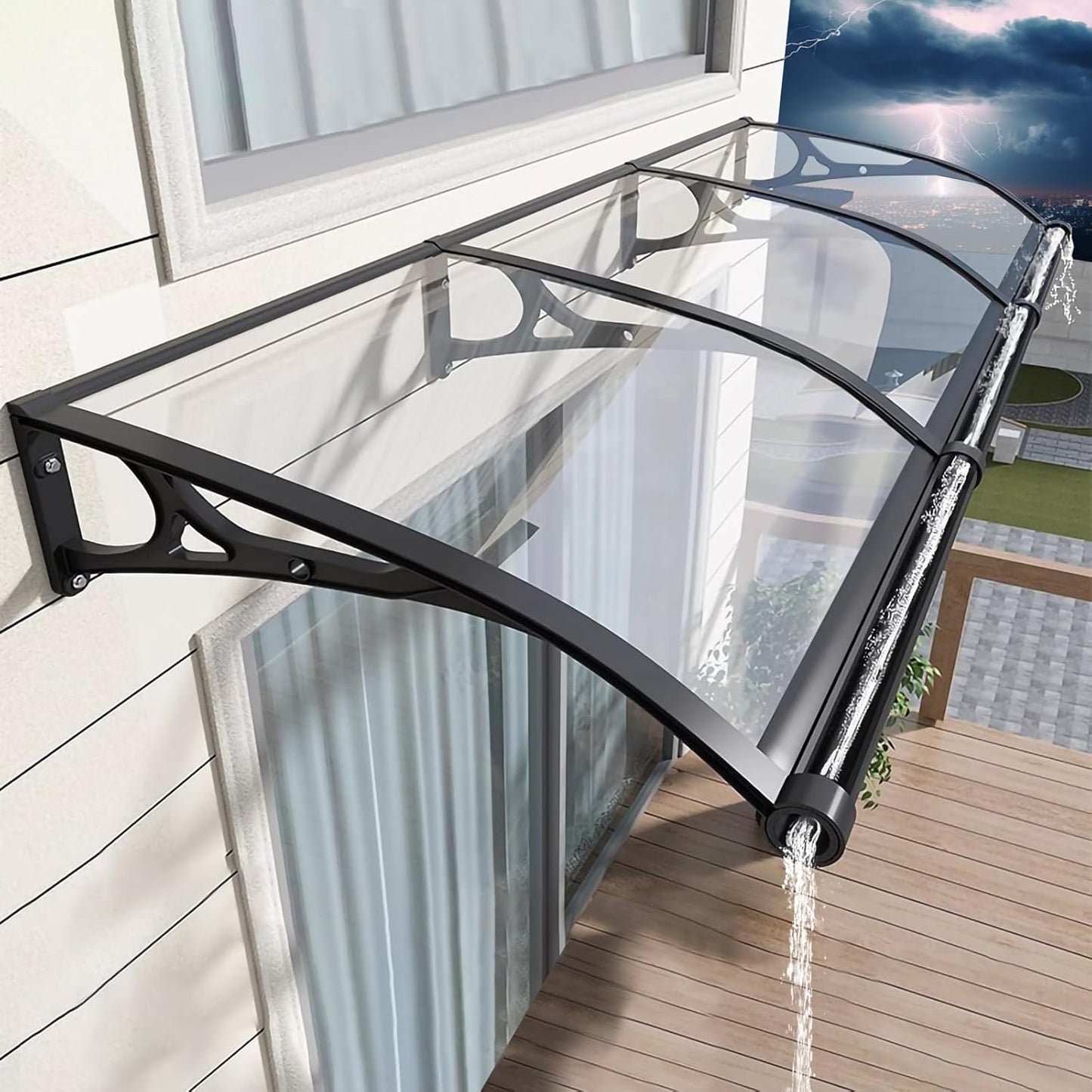 Durable Awning for Door Entrance - All-Weather Protection