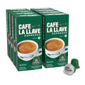 Cafe La Llave Espresso Pods 80ct - Intense Dark Roast Pods