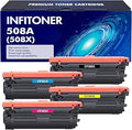 508A Toner Cartridge 4 Pack Compatible Replacement for HP 508A - High