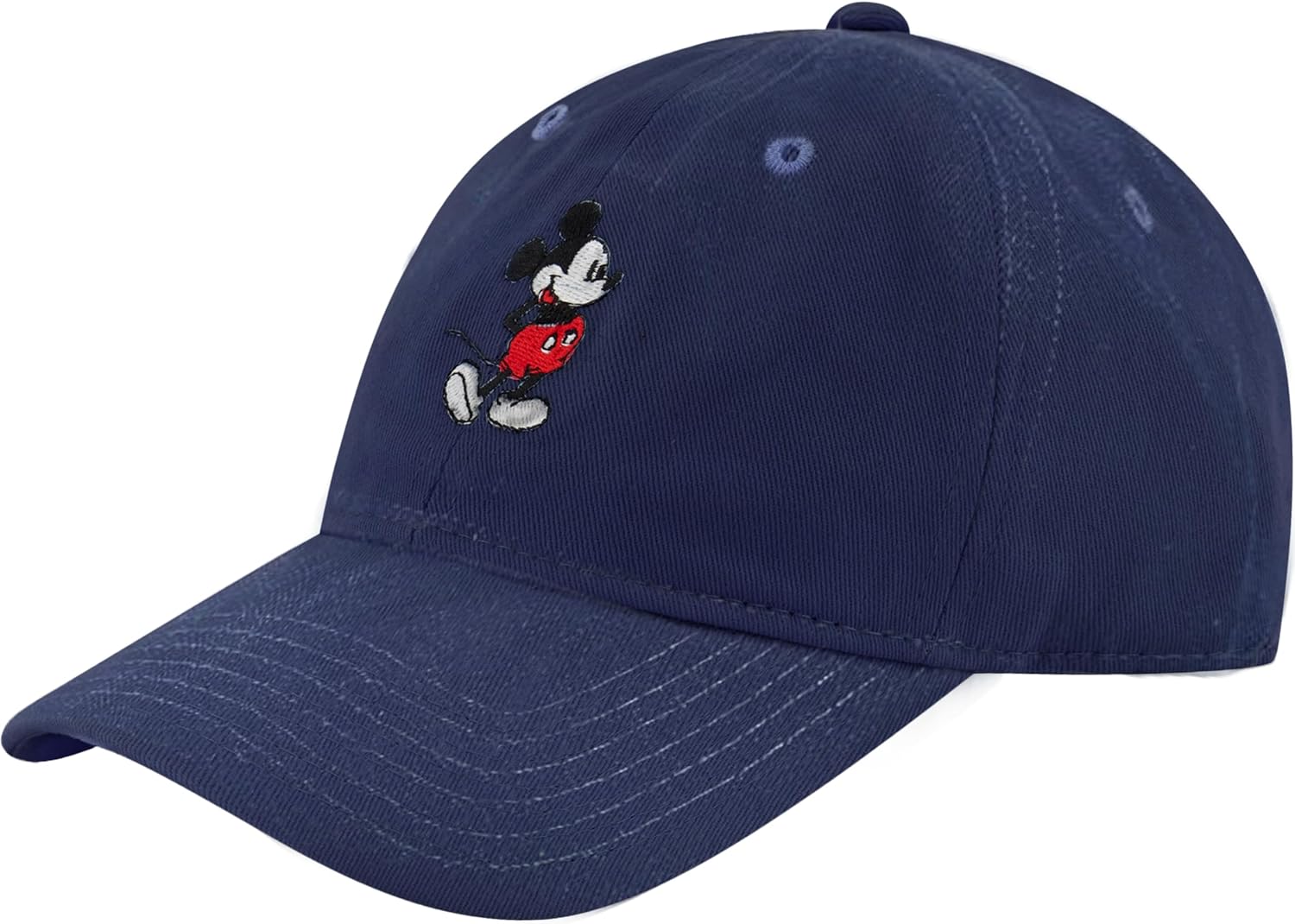 Washed Cotton Mickey Mouse Baseball Cap by Concept One