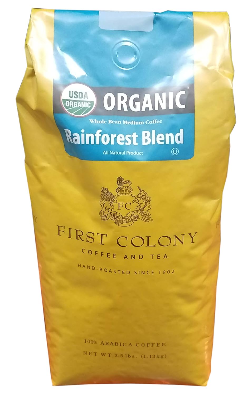 Organic Whole Bean Coffee Delight, 40oz