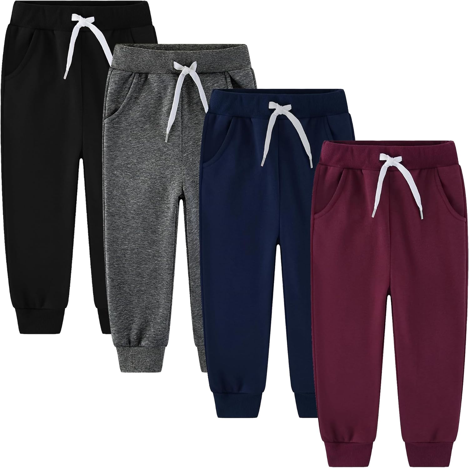 Toddler and Kids Boys Sweatpants Joggers for Active Play