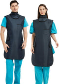0.5mmPb Lead Apron Vest with Thyroid Collar - Medium to XL Fit