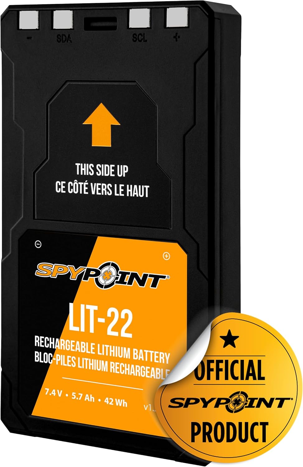 Long-Lasting SPYPOINT Lithium Battery Pack