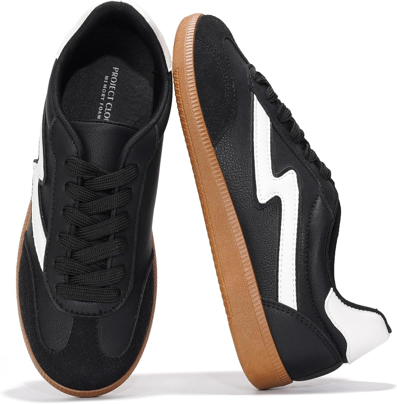 Project Cloud Sneakers for Women - Trendy Lace-Up Comfort Shoes