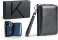 Luxury KW6M PLUS Watch Roll for 3 Watches - Anti-Scratch Travel Case