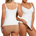 FeelinGirl Womens Tank Top Shapewear Cami - Tummy Control Slimming