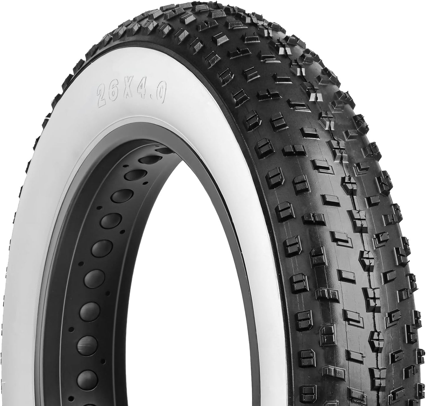 Hycline Fat Bike Replacement Tire: 20x4.0/26x4.0 Inch All-Terrain