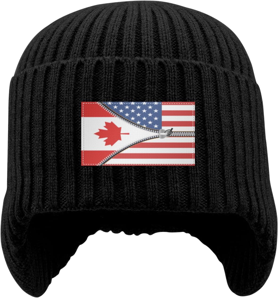 Keep Warm in Style with Canada Flag Beanie!