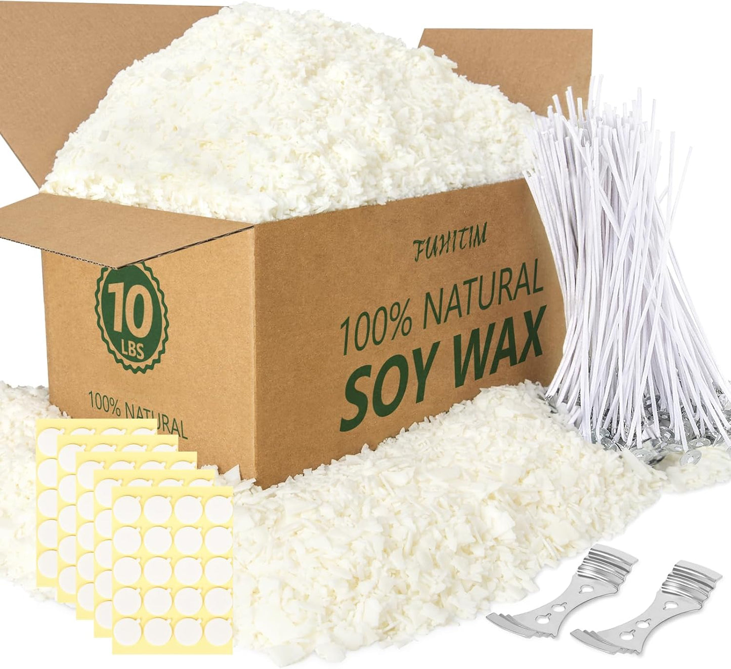 Premium Natural Soy Candle Wax for DIY Candle Making Kit