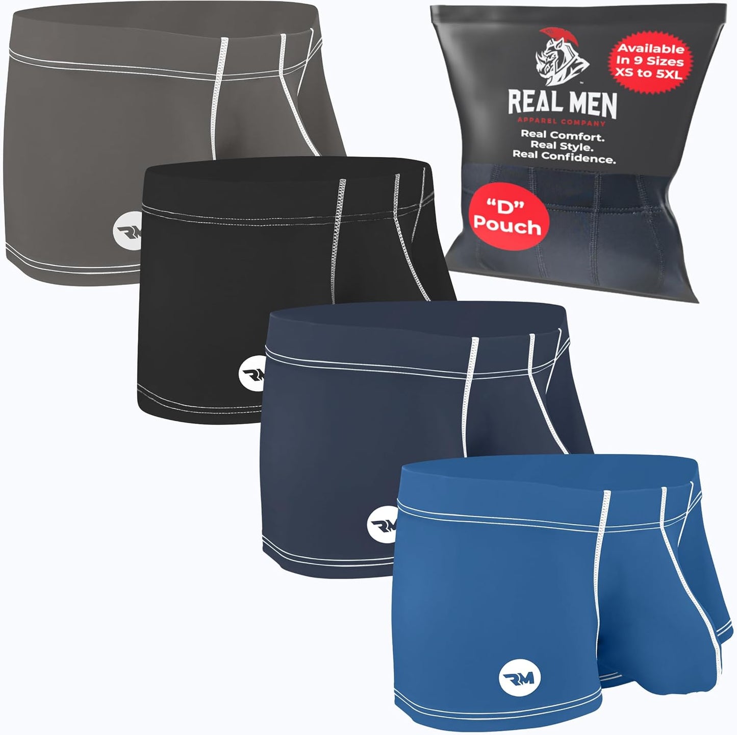 Real Men Bulge Enhancing Pouch Underwear for Ultimate Comfort