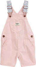 Oshkosh Girls World's Best Overalls - Cute Durable Knit Denim