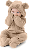 Cuddle Club Fleece Baby Bunting Bodysuit with Hood (Style 2PT1)