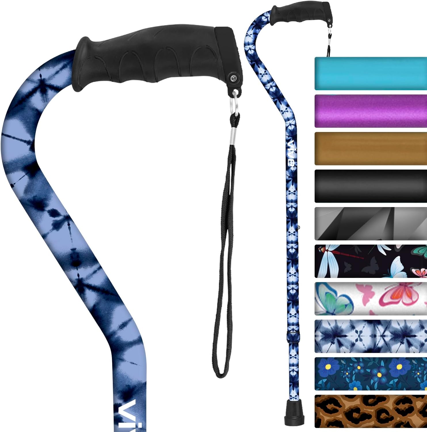 Vive Walking Cane for Seniors - Lightweight Adjustable Aid