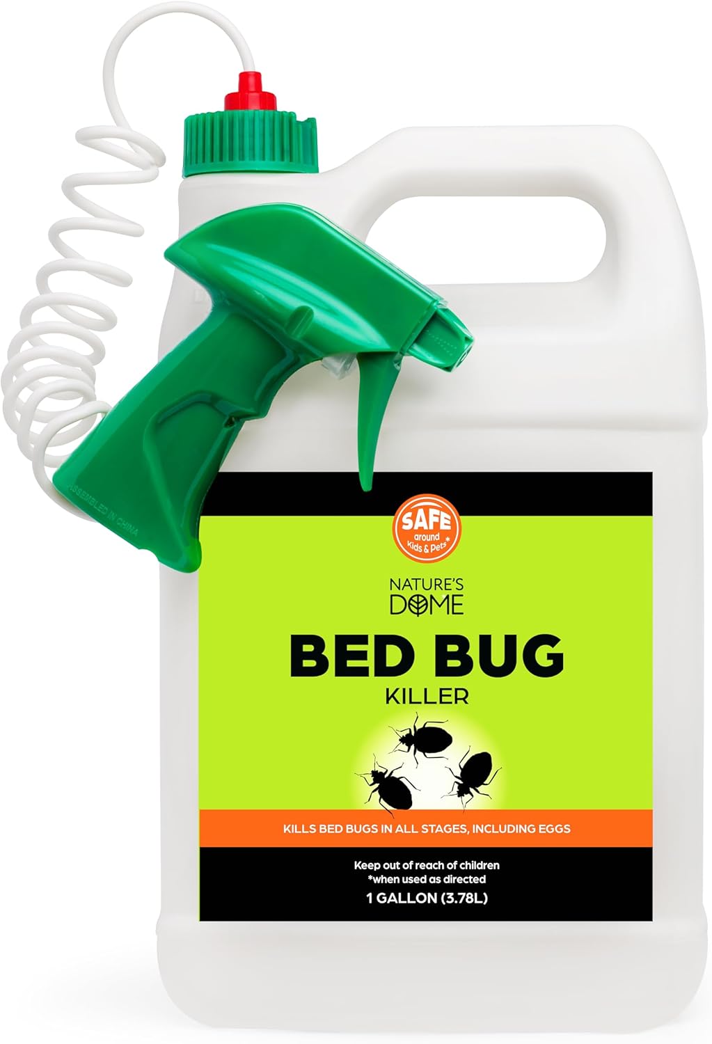 Nature's Dome Bed Bug Spray - 100% Kill Rate for Home Use