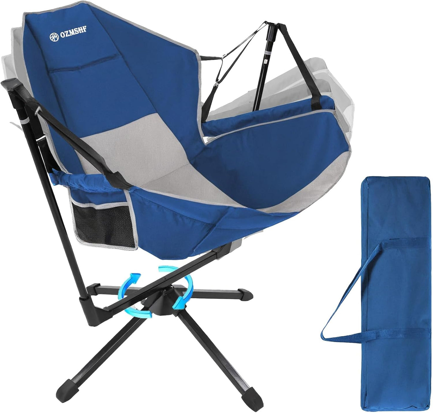 Swivel Hammock Chair for Ultimate Relaxation - BOYVEN