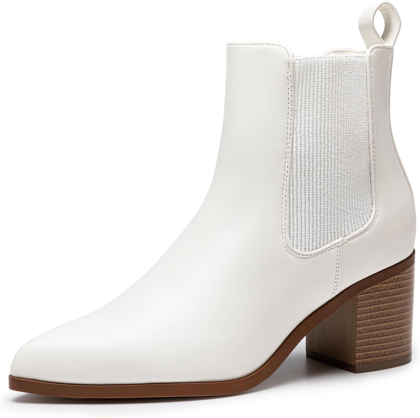 DREAM PAIRS Women's Retro Elastic Chelsea Ankle Boots for Fall