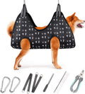 Dog Grooming Hammock Harness for Nail Trimming and Clipping