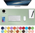 Leather Desk Pad 30 in x 14 in - Non-Slip PU Office Desk Mat