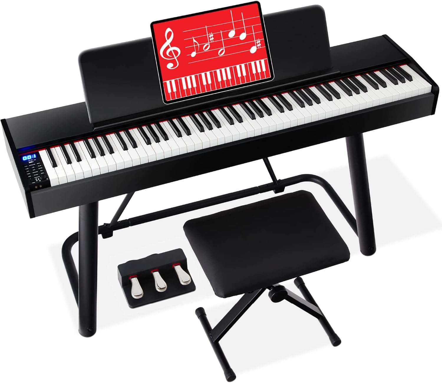 88-Key Weighted Digital Piano Set - All Levels, All-Inclusive