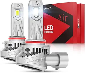 LASFIT 9005 LED Bulbs Upgrade 400% Brighter HB3 6000K Cool White