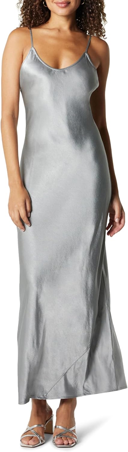 The Drop Women's Lana Maxi Slip Dress - Timeless Wardrobe Staple