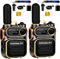 2 Pack Global Radios Walkie Talkies Unlimited Range - No Monthly Fees