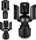 Car Cup Holder Expander Adapter 2 Pack - Adjustable Fit for Large