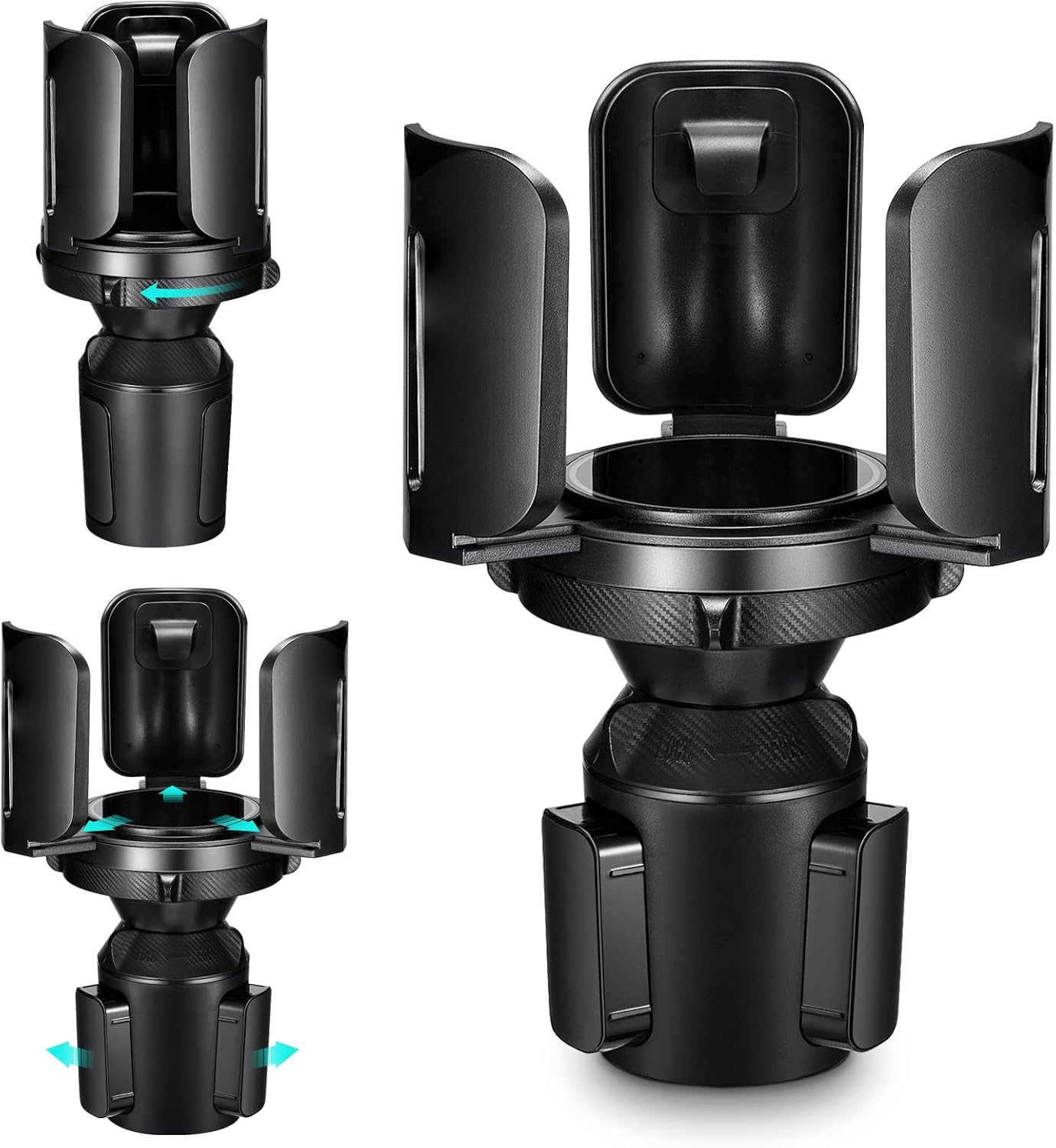Adjustable Car Cup Holder Expander Adapter for Large Bottles