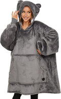 THREE POODLE Wearable Blanket Hoodie for Ultimate Comfort
