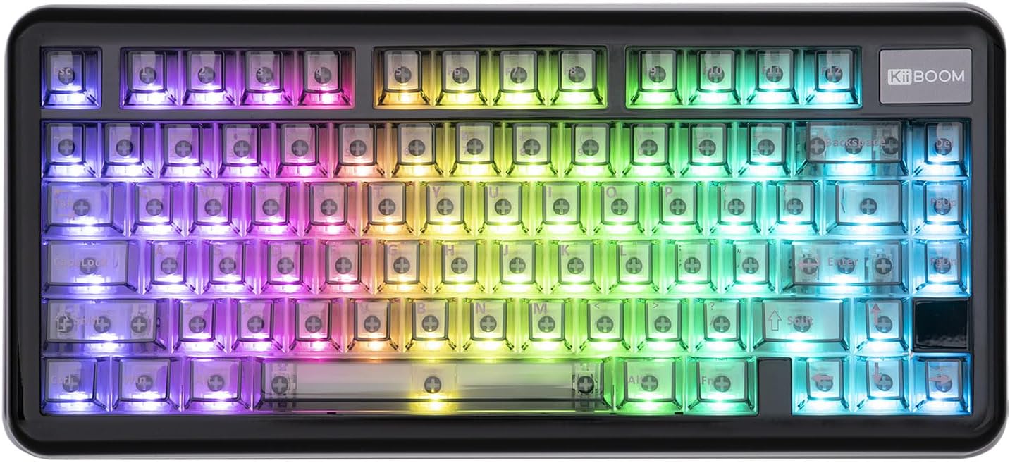 KiiBoom Phantom81 Lite 75% Gasket Mechanical Keyboard Review