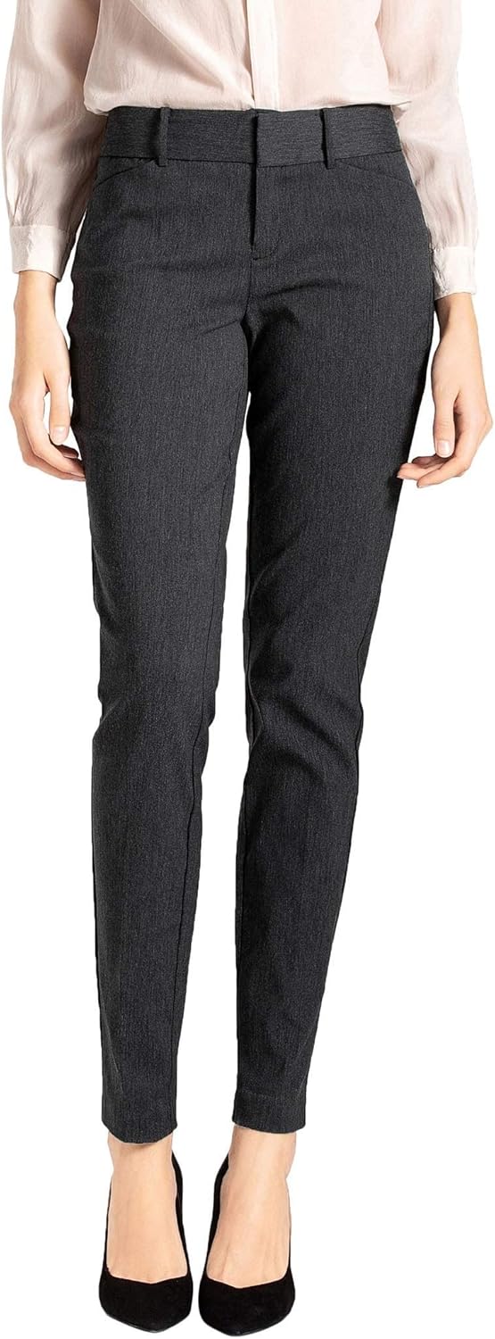 SATINATO Women's Straight Pants for Casual Business Office Wear