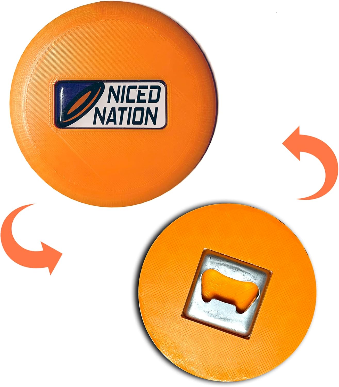 2-in-1 Disc Golf Mini Marker & Opener