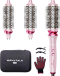 Wavytalk Pro Thermal Brush Set - 3 Interchangeable Heated Barrels