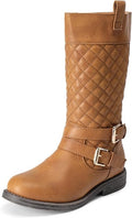 DREAM PAIRS Girls Knee High Riding Boots for Fashionable Style