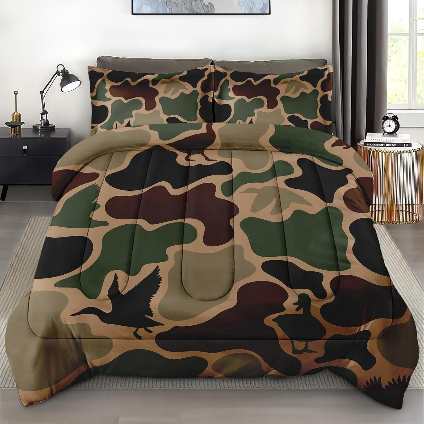 Comforter Set with 2 Pillowcases Full Size for Cozy Bedrooms