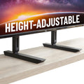 Universal Large TV Stand for 49 to 77 in TVs - Stable, Height